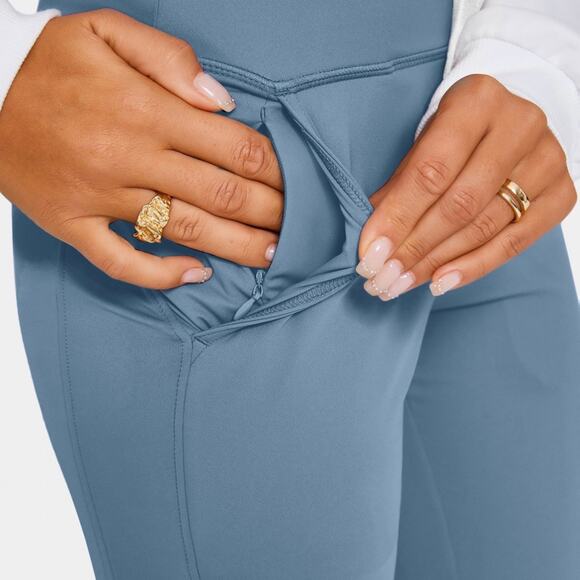 NEW Halara Softlyzero™ Airy High Waist Joggers Pockets Drawstring Waist Blue XS - Picture 5 of 11